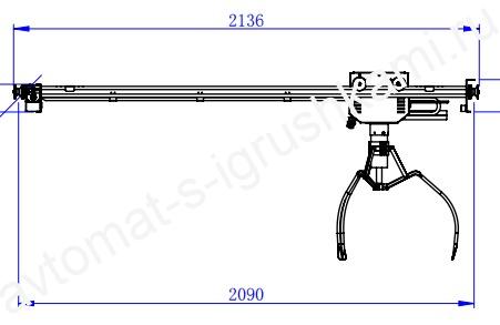 Мега Кран гигантский автомат с игрушками