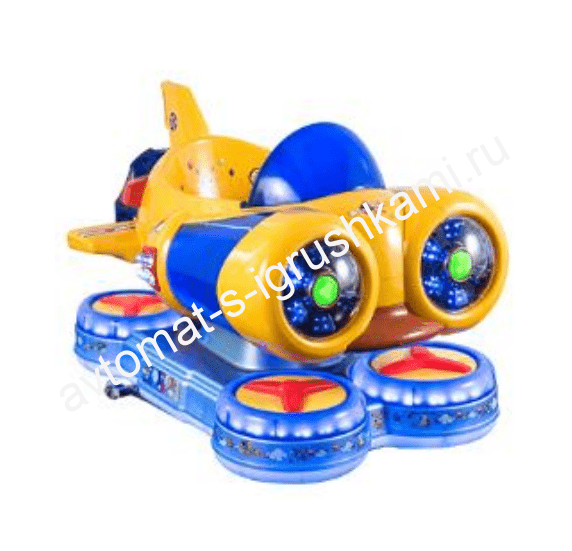 АТТРАКЦИОН ДЕТСКАЯ КАЧАЛКА КОСМОЛЕТ