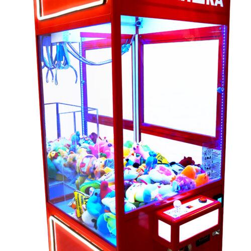 Автомат с игрушками Красный светящийся