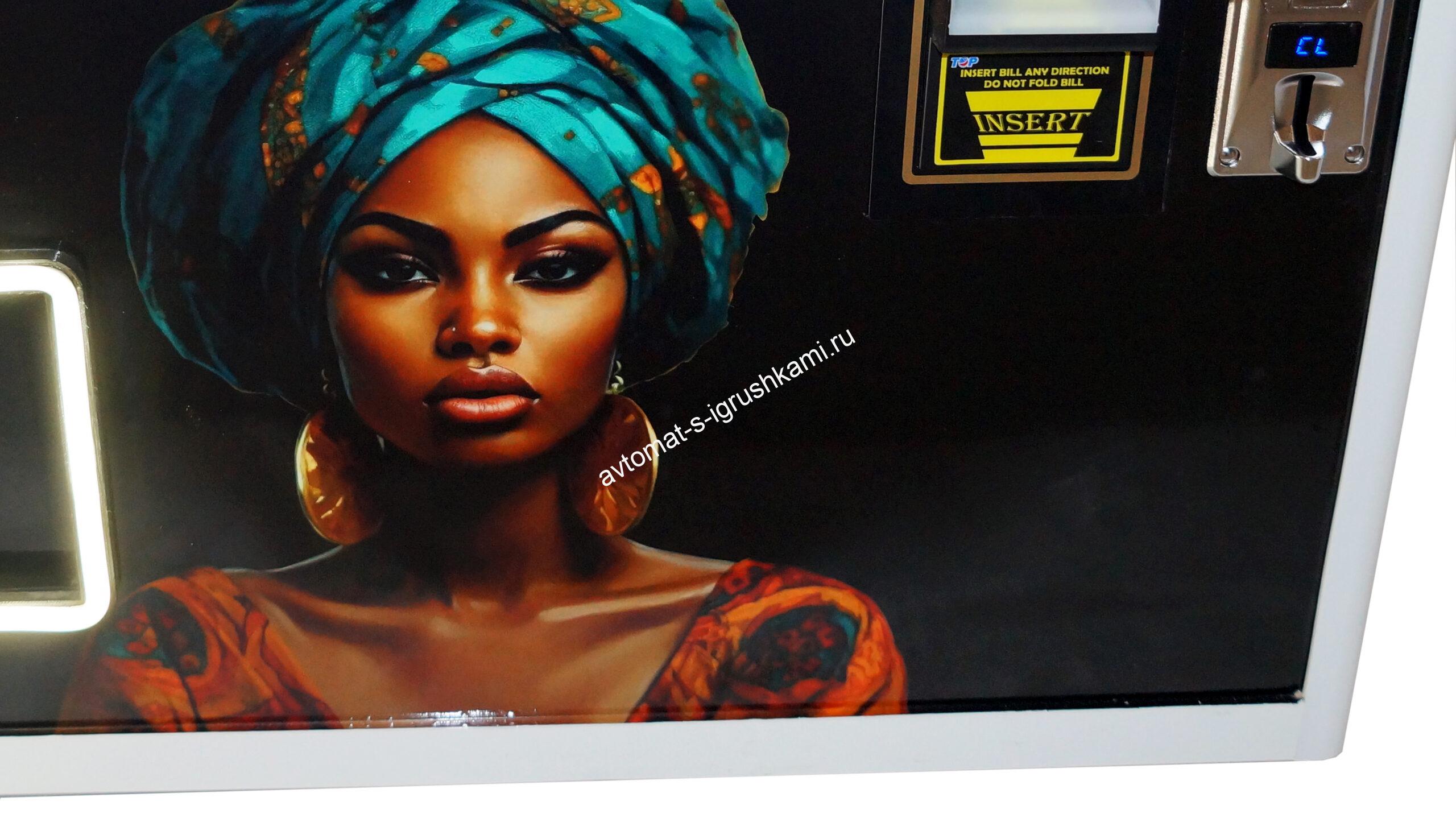 Автомат с игрушками Кра-Няшка черно- белый