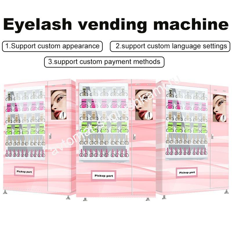 СНЕКОВЫЙ ВЕНДИНГОВЫЙ АВТОМАТ для продажи косметики и накладных ресниц