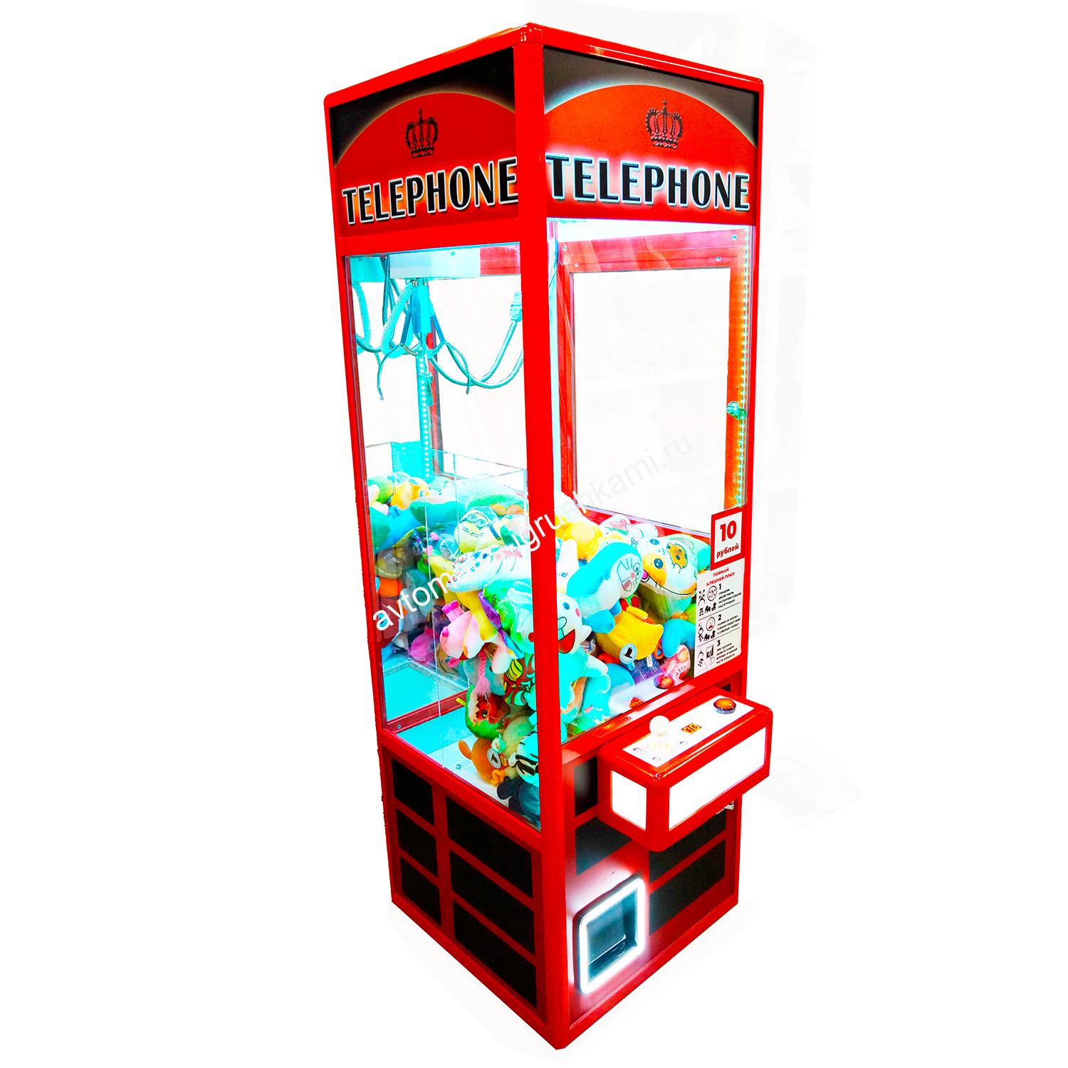 Автомат с игрушками Маленькая Кра-Няшка Telephone Хватайка_